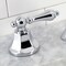 Kingston Brass Transfer Valve Set For Roman Tub Filler, Polished Chrome KSK4301ALTR - alternate 6